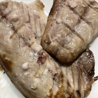 真鯖の生姜焼き